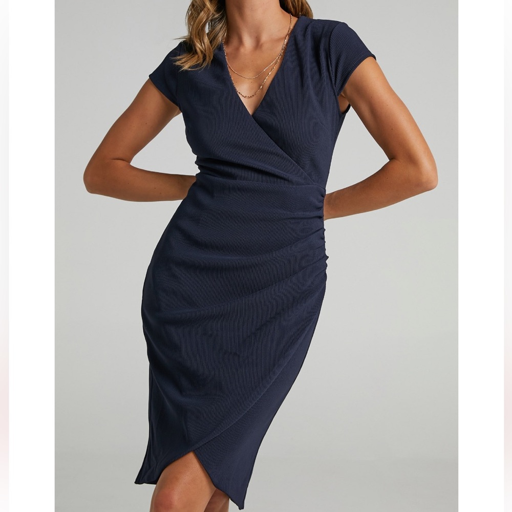 Showpo Dress in Navy